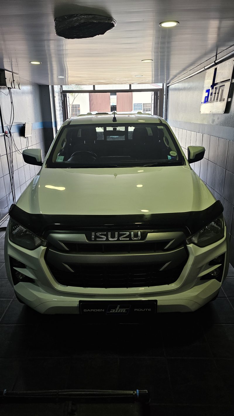 Isuzu D-Max customer vehicle at ATM Chiptuning for calibration
